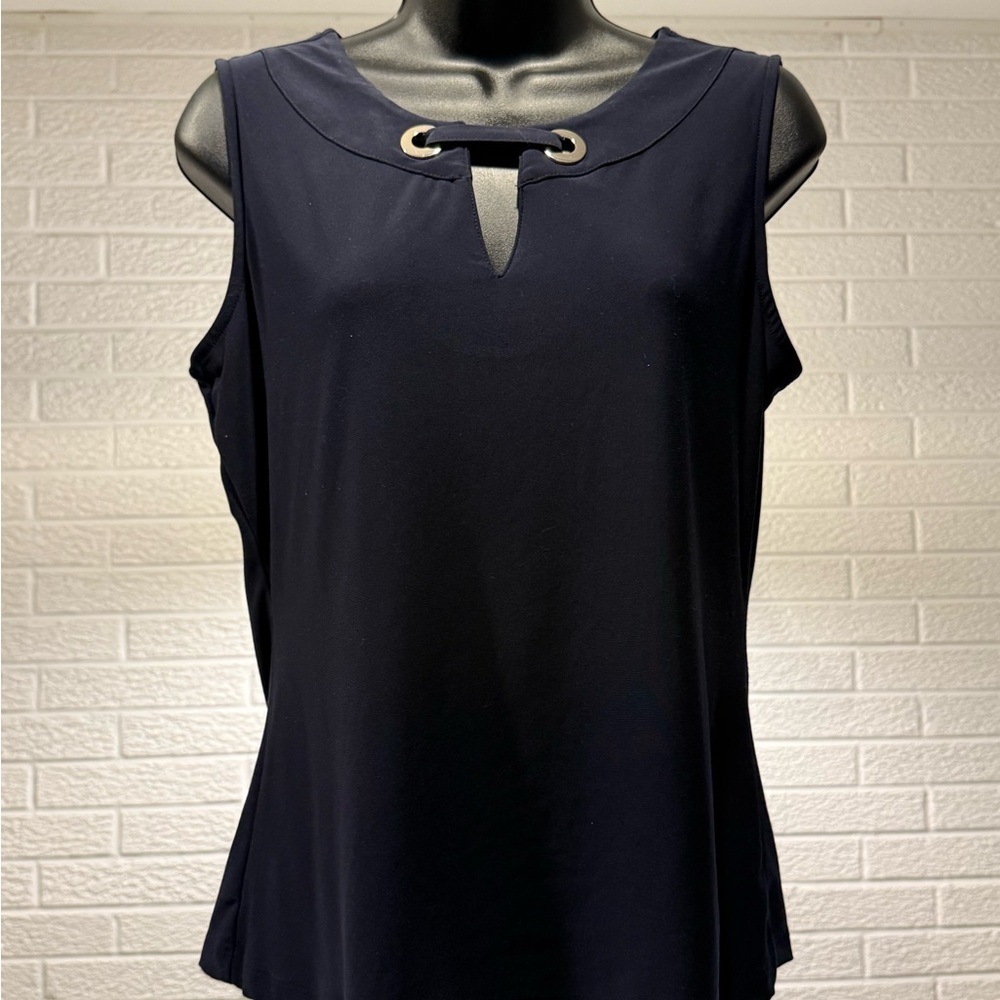 Tommy Hilfiger Navy Blue Sleeveless Tank Top